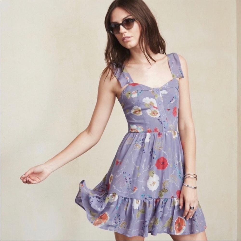 Reformation Raleigh Yasi Floral dress